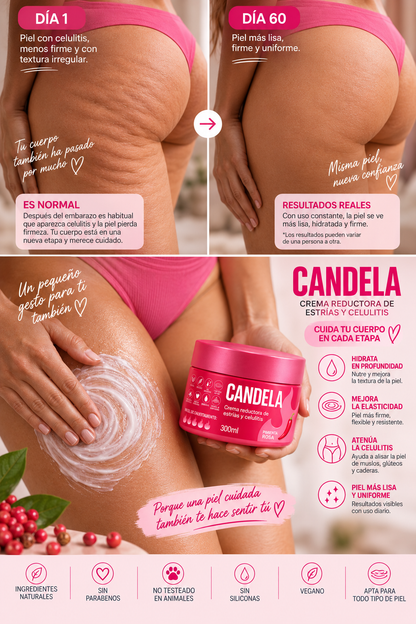 Crema Corporal Efecto Calor CANDELA